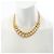 Collana Louis Vuitton Monogram Oro D'oro Metallico - vista 4