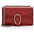 Borsa a tracolla Dionysus Medium in pelle e cristalli Gucci Rosso