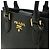 Borsa 2WAY in pelle Saffiano Prada Nero - vista 8