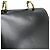 Céline Borsa a mano Celine Gancini in pelle con patta Nero - vista 6