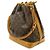 Borsa a Spalla Louis Vuitton Monogram Noe Marrone - vista 2