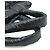 Tote Chanel Coco Cocoon Small in Nylon e Pelle Nero - vista 4