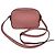 Borsa a tracolla Gucci Guccissima Camera in pelle rosa - vista 2