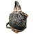 Borsa Tote Louis Vuitton Aviator Blu - vista 2