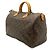 Borsa Louis Vuitton Monogram Speedy 35 Marrone - vista 2