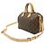 Borsa Louis Vuitton Monogram Speedy Bandouliere 25 Marrone - vista 2
