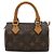 Borsa Louis Vuitton Monogram Mini Speedy Marrone