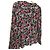 Ba&Sh Bluse mit Blumenmuster - Schwarz, Rot & Rosa Pink - Ansicht 16