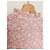 Sézane Bluse mit Blumenmuster in Rosa und Weiß Pink - Ansicht 10