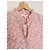 Sézane Bluse mit Blumenmuster in Rosa und Weiß Pink - Ansicht 4