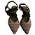 Autre Marque Daniele Ancarani Slingback-Pumps Multicolour Braun Schwarz Mehrfarben