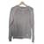 Autre Marque Jules grauer Baumwollpullover mit Waffelstruktur  - Ansicht 1