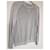 Autre Marque Jules grauer Baumwollpullover mit Waffelstruktur  - Ansicht 2