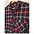 Autre Marque Camicia a quadri FIFTYFOUR DENIM da uomo - Blu/Rosso/Bianco - vista 4