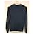 Autre Marque Jules marineblauer Baumwollpullover mit Ellbogen-Patches Dunkelblau - Ansicht 5