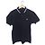 Polo Fred Perry Nero con Bordi Bianchi