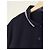 Polo Fred Perry Nero con Bordi Bianchi - vista 4