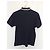 Polo Fred Perry Nero con Bordi Bianchi - vista 8