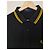 Polo Fred Perry Slim Fit - Nero e Giallo - vista 7