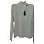 Autre Marque Sisley Top maniche lunghe azzurro collo alto Blu chiaro