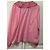SéZane Blusa de Algodón Rosa con Cuello de Encaje - vista 9