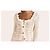 LoveShackFancy Strickcardigan mit Blumenstickerei Pink Beige Roh - Ansicht 10