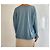Autre Marque Muji T-shirt a maniche lunghe blu mélange - vista 12