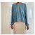 Autre Marque Muji T-shirt a maniche lunghe blu mélange - vista 14