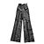 Prada weite Seidenhose schwarz