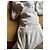 Hugo Boss White Cotton Hooded Bathrobe with Navy Trim Navy blue - view 10