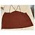 Autre Marque Braunes Rippstrick-Camisole-Top - Ansicht 5