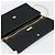 Borsa a tracolla con catena in tela Christian Dior Trotter Black Gold Auth 184194 Nero D'oro - vista 10