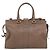 SAINT LAURENT Cavas chic Hand Bag Leather 2way Brown Gold 297957 Auth 183202A Marrone D'oro - vista 2