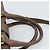 SAINT LAURENT Cavas chic Hand Bag Leather 2way Brown Gold 297957 Auth 183202A Marrone D'oro - vista 8