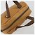Borsa LOEWE Anagram in pelle marrone oro Auth 182145 D'oro - vista 6
