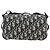 Mini trolley Christian Dior Trotter Canvas Oblique Rabbit Navy Auth 182307SAM Blu navy - vista 2