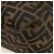 FENDI Zucca Canvas Mamma Baguette Borsa a Spalla Nero Marrone Auth 182589V - vista 16