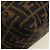 FENDI Zucca Canvas Mamma Baguette Borsa a Spalla Nero Marrone Auth 182589V - vista 17