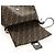 FENDI Zucca Canvas Mamma Baguette Borsa a Spalla Nero Marrone Auth 182589V - vista 19
