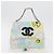 CHANEL Matelasse Chain Shoulder Bag Cotton Multicolor Silver CC Auth 182692SAV Argento Multicolore - vista 12
