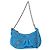 BALENCIAGA Borsa Mini Chain Lucagol in Pelle 2way Blu Argento 695814 Auth 183060M