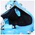BALENCIAGA Borsa Mini Chain Lucagol in Pelle 2way Blu Argento 695814 Auth 183060M - vista 21