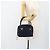 Céline Borsa a mano CELINE Circle Nylon Navy Gold Auth 183217 D'oro Blu navy - vista 22