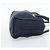 Céline Borsa a mano CELINE Circle Nylon Navy Gold Auth 183217 D'oro Blu navy - vista 4