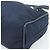 Céline Borsa a mano CELINE Circle Nylon Navy Gold Auth 183217 D'oro Blu navy - vista 9
