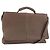 Borsa Business LOEWE in pelle 2way Marrone Argento Auth bs35451