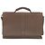 Borsa Business LOEWE in pelle 2way Marrone Argento Auth bs35451 - vista 13
