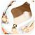 LOUIS VUITTON Portachiavi Micro Speedy Multicolor Bianco M03729 LV Auth 181949SAM - vista 11