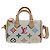 LOUIS VUITTON Portachiavi Micro Speedy Multicolor Bianco M03729 LV Auth 181949SAM - vista 13