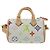 LOUIS VUITTON Portachiavi Micro Speedy Multicolor Bianco M03729 LV Auth 181949SAM - vista 2